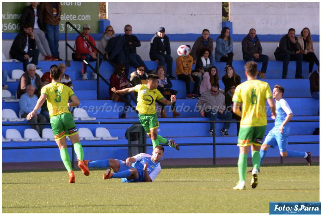 Imagen del partido disputado en Guadalcacín