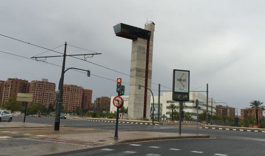 Mirador del acceso a Valencia por la Avenida de Catalunya