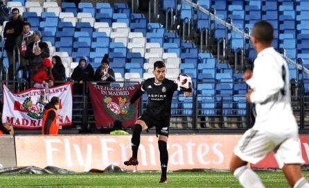 Vázquez, con el balón en los pies