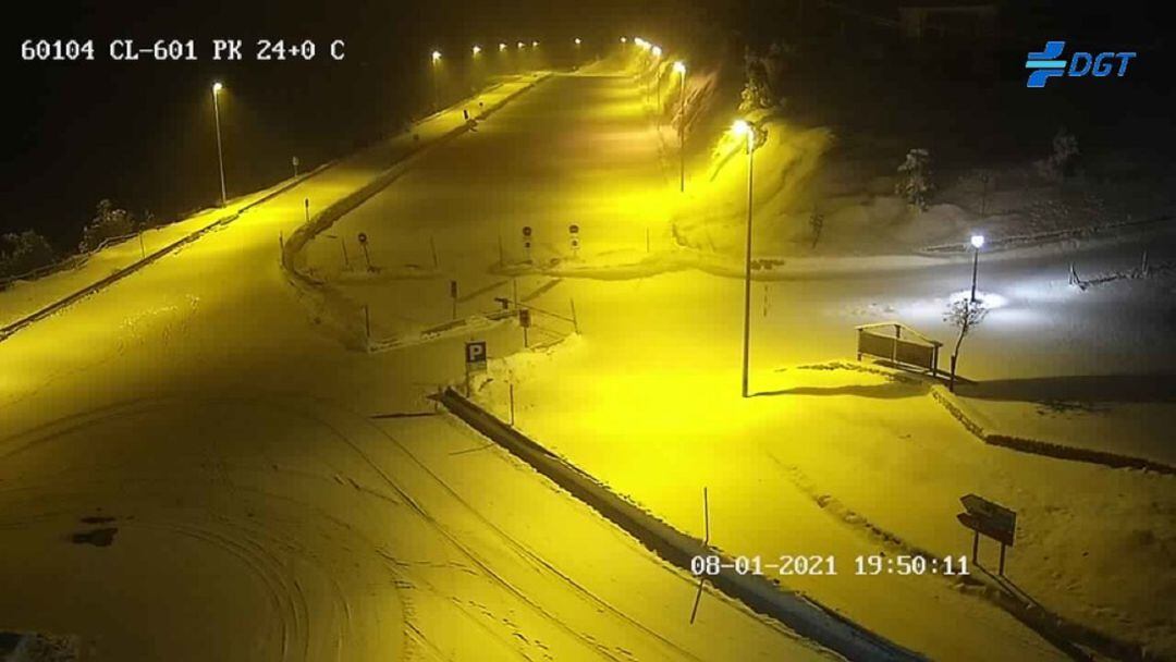 Situación en el Puerto de Navacerrada