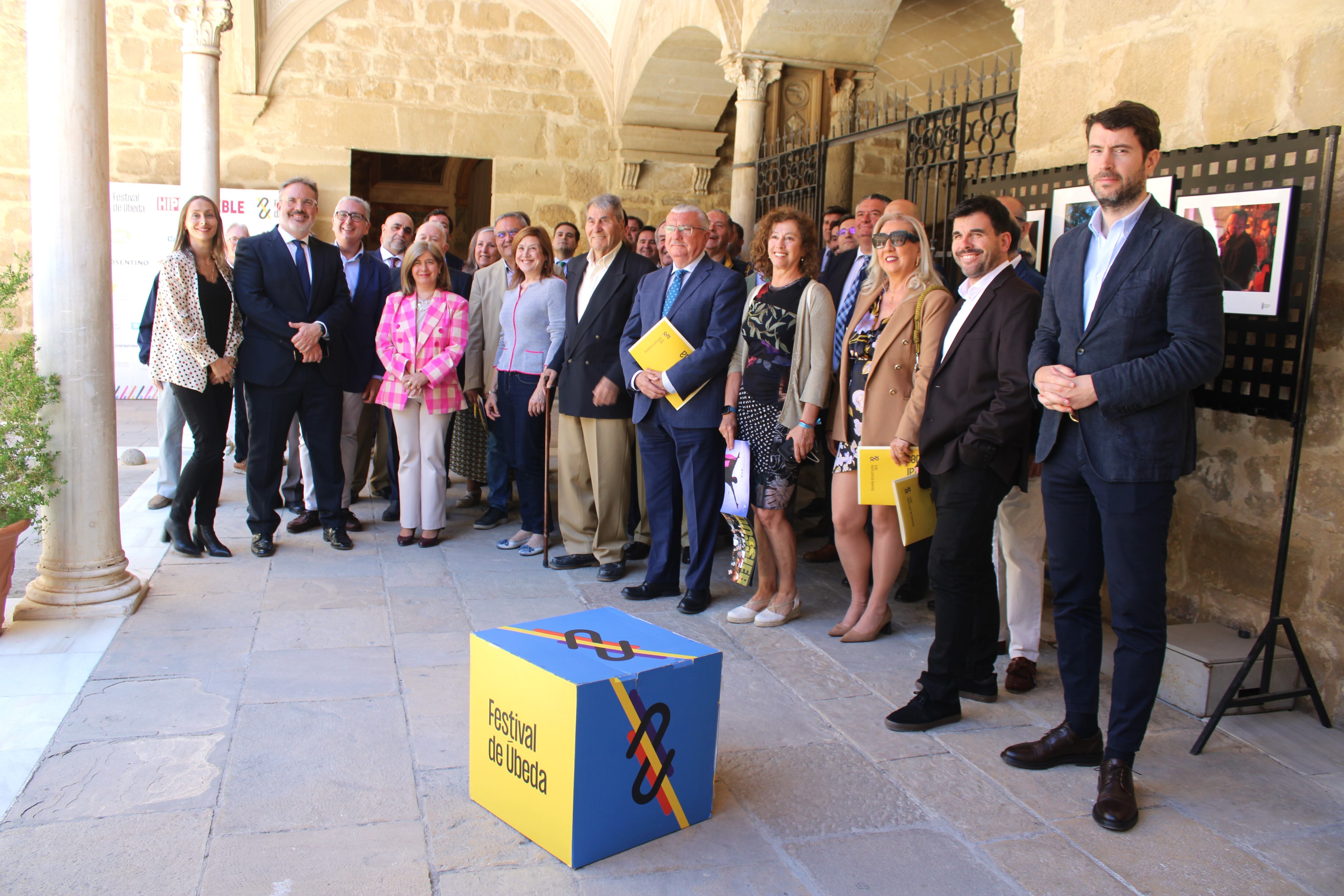 Patrocinadores y colaboradores renuevan su compromiso con el Festival de Música y Danza de Úbeda