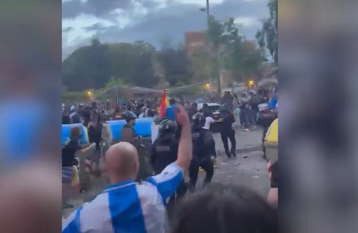 Atropello masivo en Cornellá.