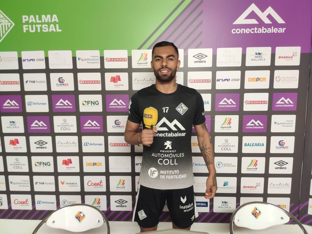 Diego Nunes se despide del Palma Futsal
