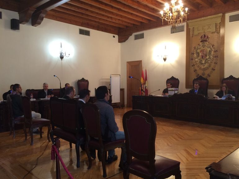 Momento del juicio por el crimen del Carpio de Tajo.