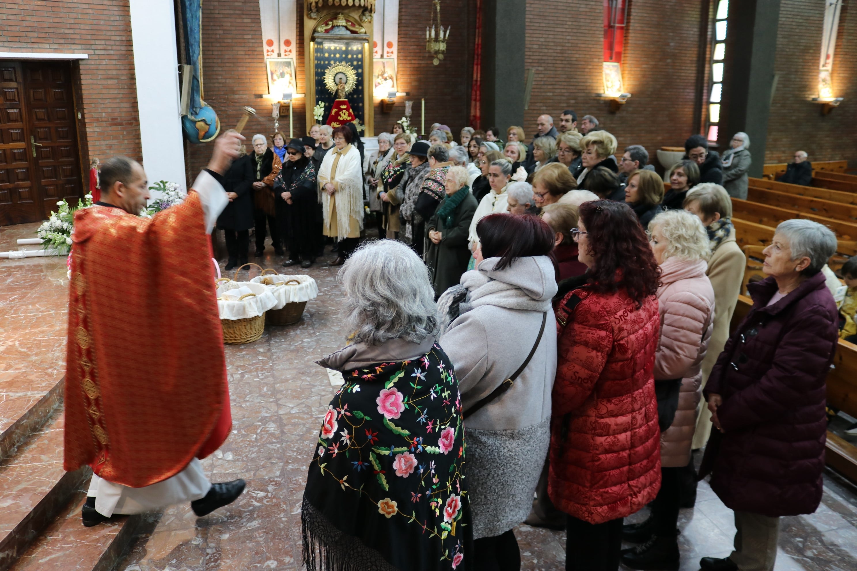 Celebración de Santa Águeda en Mequinenza