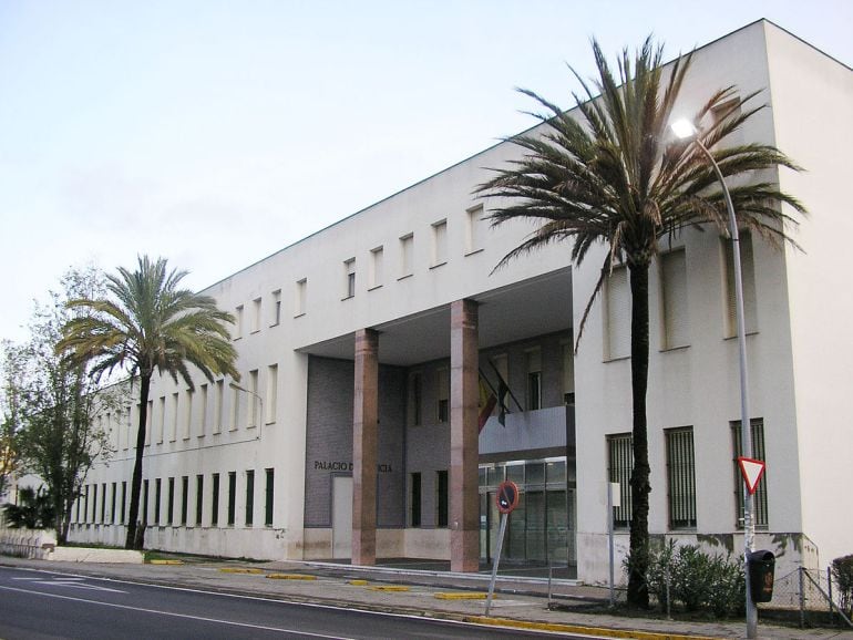 Imagen de la fachada del Palacio de Justicia de Algeciras.