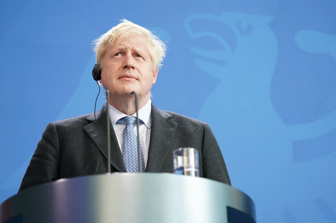 El primer ministro de Reino Unido, Boris Johnson
