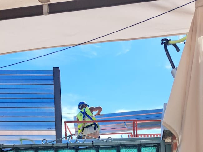 Comienzan a retirar las pantallas acústicas de la obra de ADIF en el Camino Viejo de Husillos