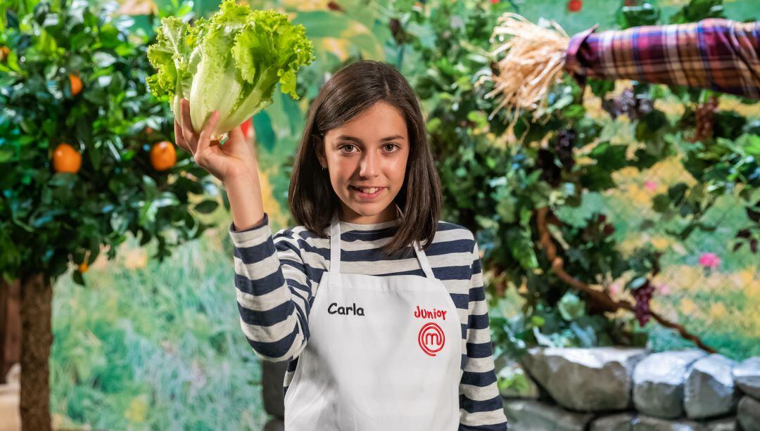 Imagen de la segunda finalista de la novena edición de Masterchef Junior 9, Carla González 