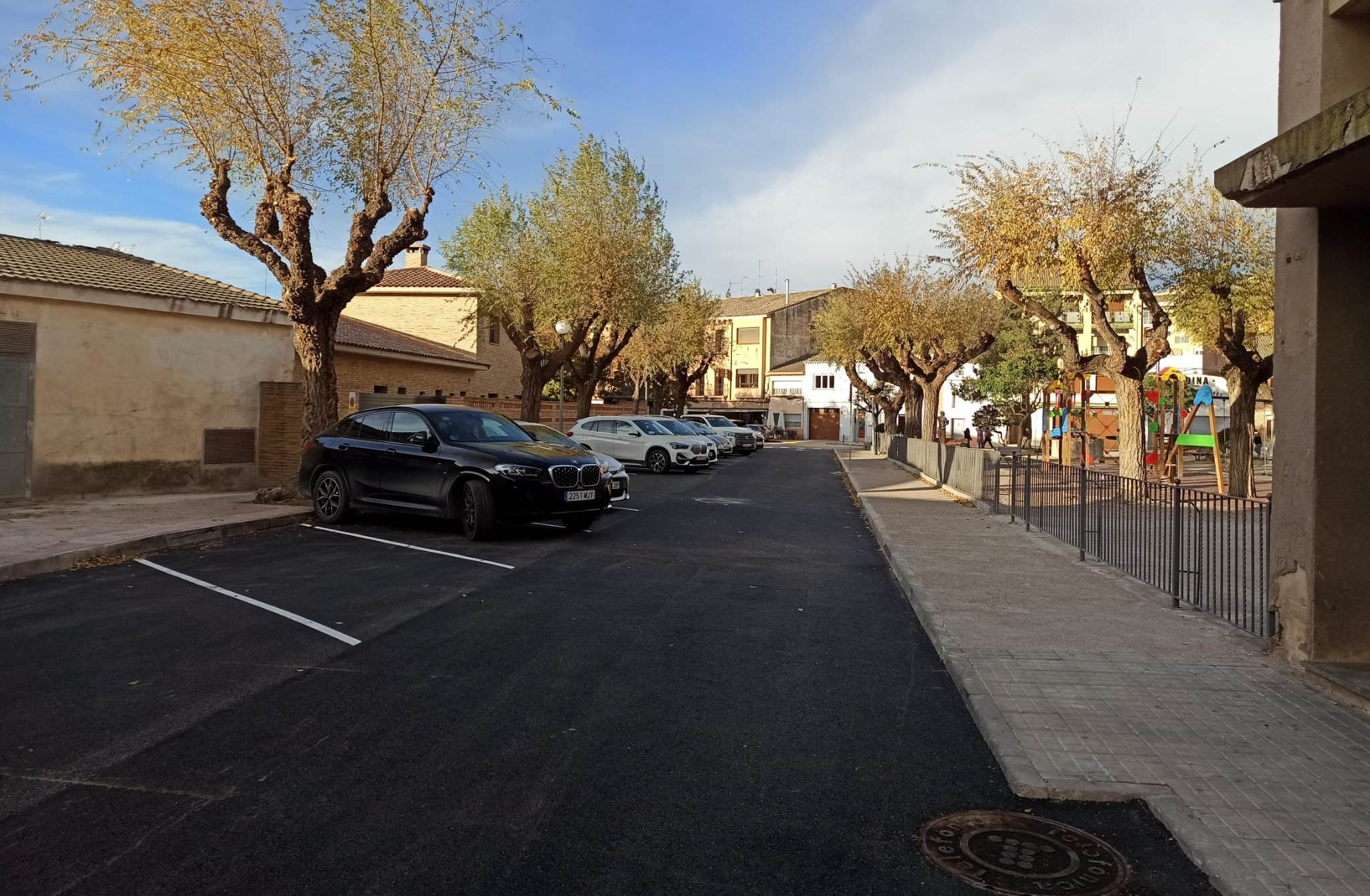 Calle San Miguel en Sariñena