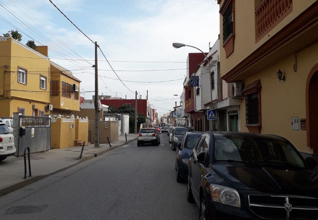 Una carretera en El Cobre.