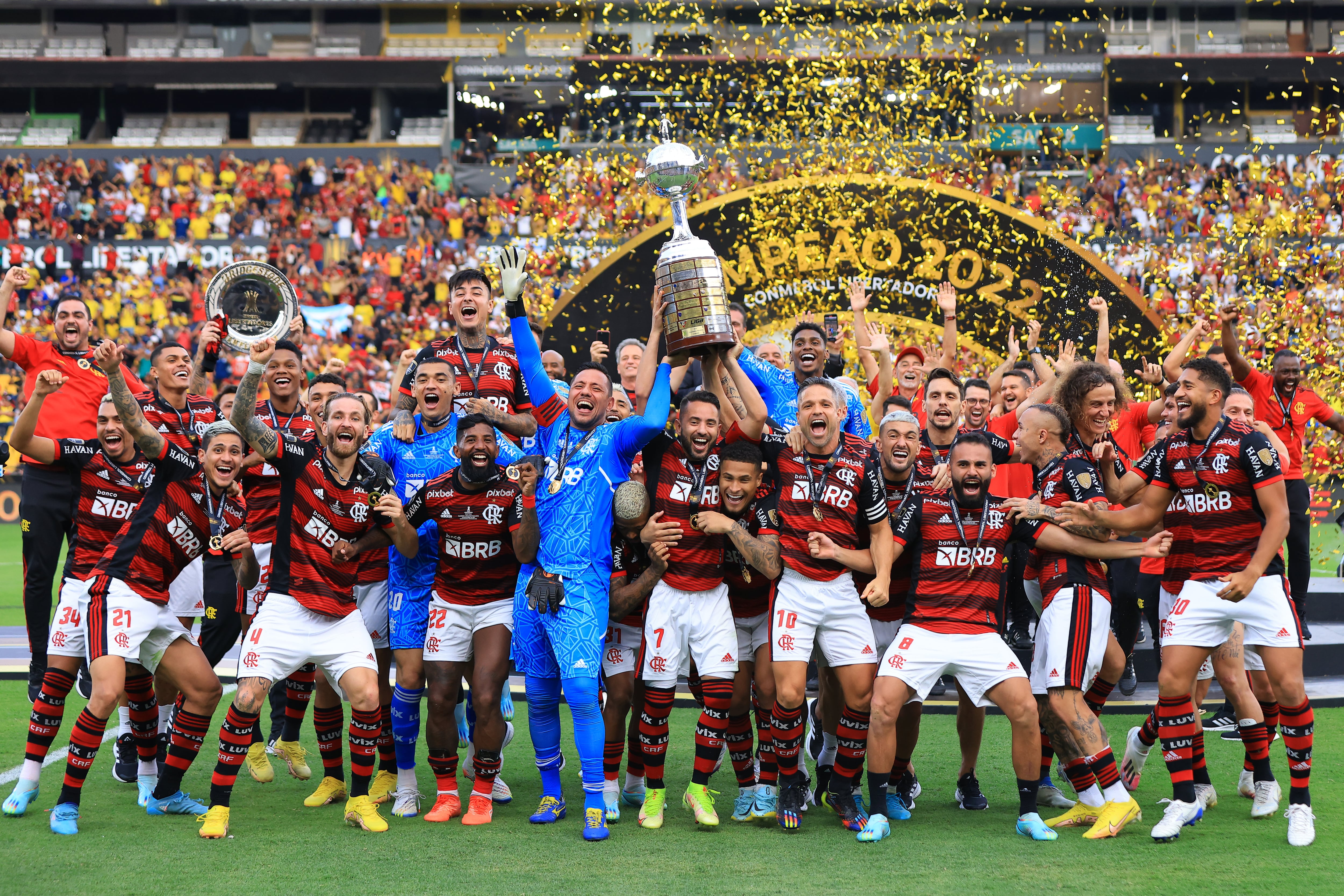 Flamengo levanta su título de la Libertadores