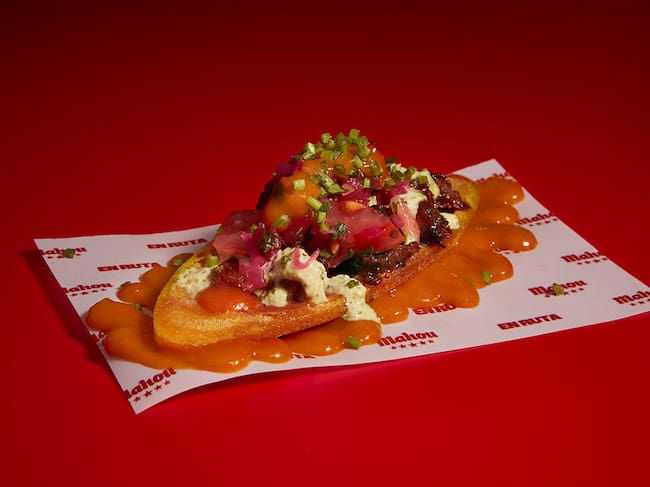 Una de la tapas participantes en la ruta, 'La cumbiana' de El Tinto