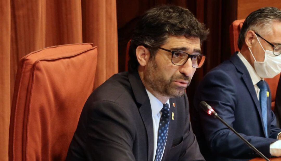 Jordi Puigneró, al Parlament