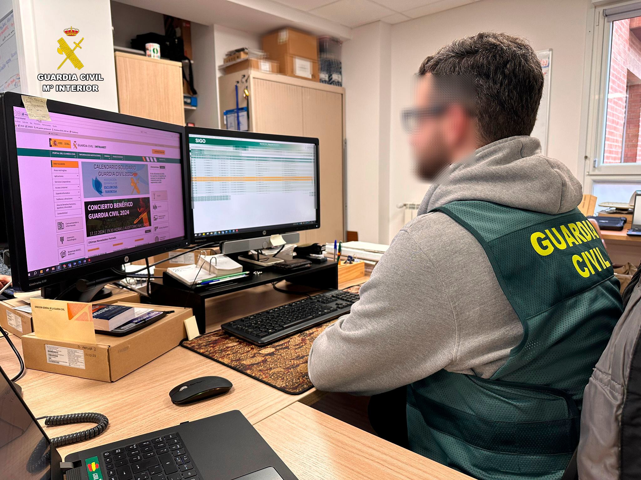 La Guardia Civil alerta sobre el incremento de ciberestafas mediante programas de acceso remoto