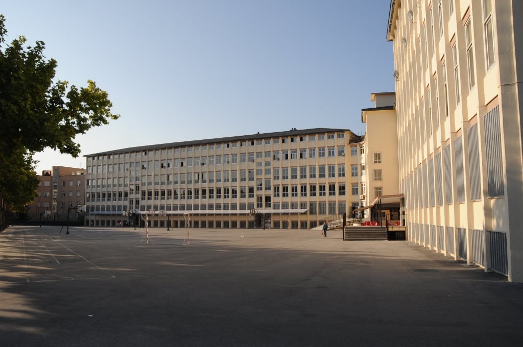 Imagen del colegio San Agustín, en Madrid capital, sacada de su página web