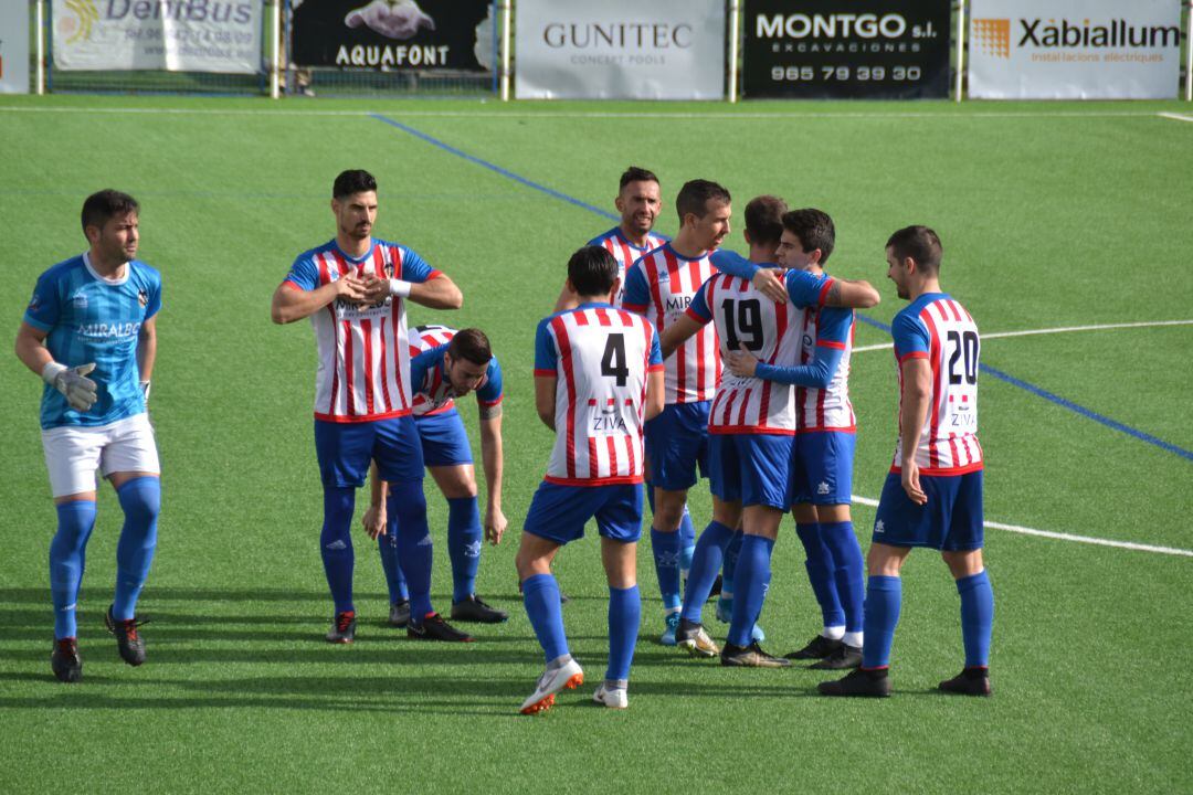 Jugadores del CD Jávea.