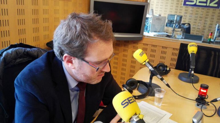 El Síndico, Martin Gartziandia, en una entrevista en la Cadena Ser