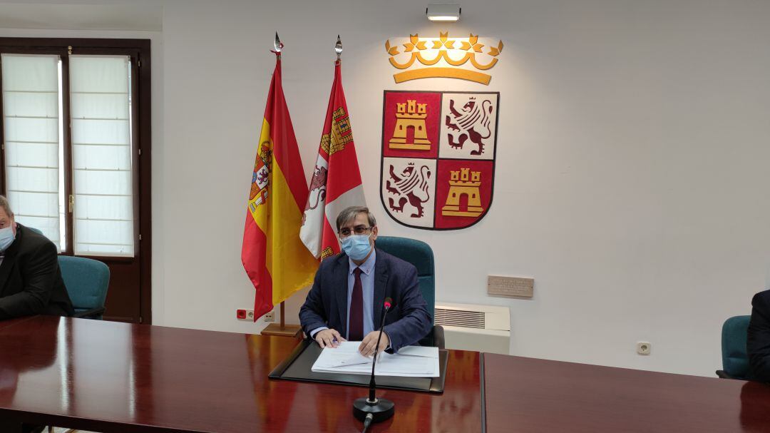 Viceconsejero Infraestructuras y Emergencias de la Junta de Castilla y León, José Luis Sanz Merino