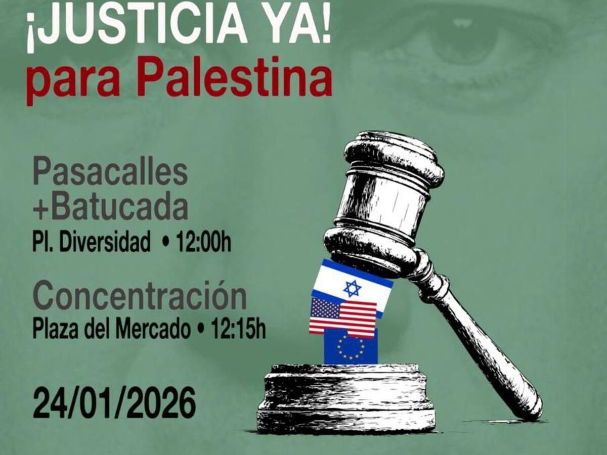 Acampada por Palestina impulsa en Logroño un Tribunal Popular para denunciar la impunidad en Gaza