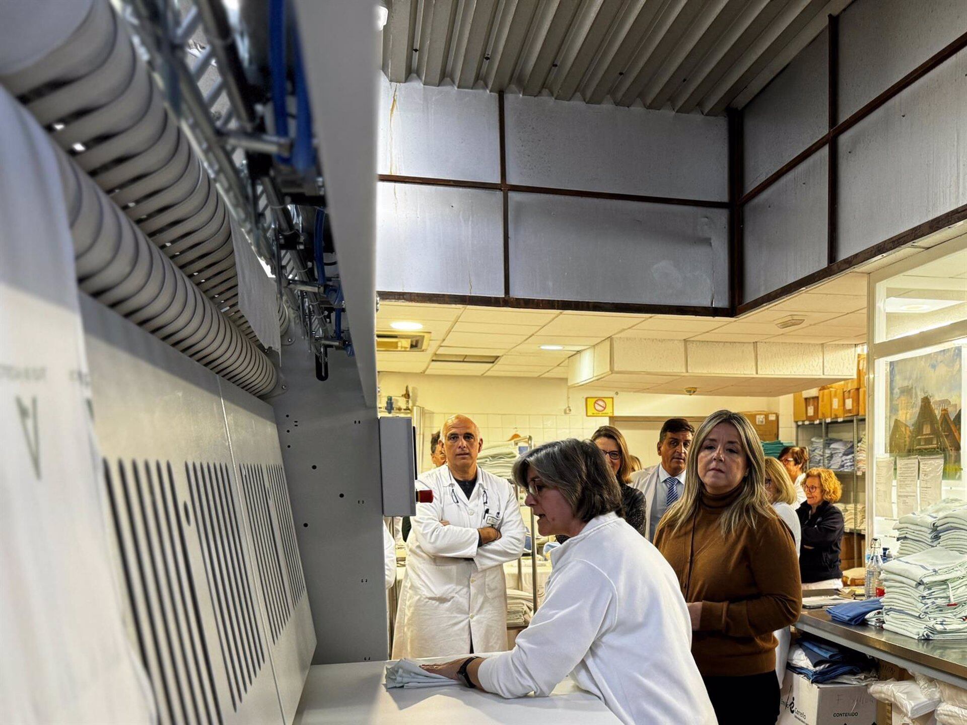 Visita a la lavandería del Hospital San Juan de la Cruz de Úbeda