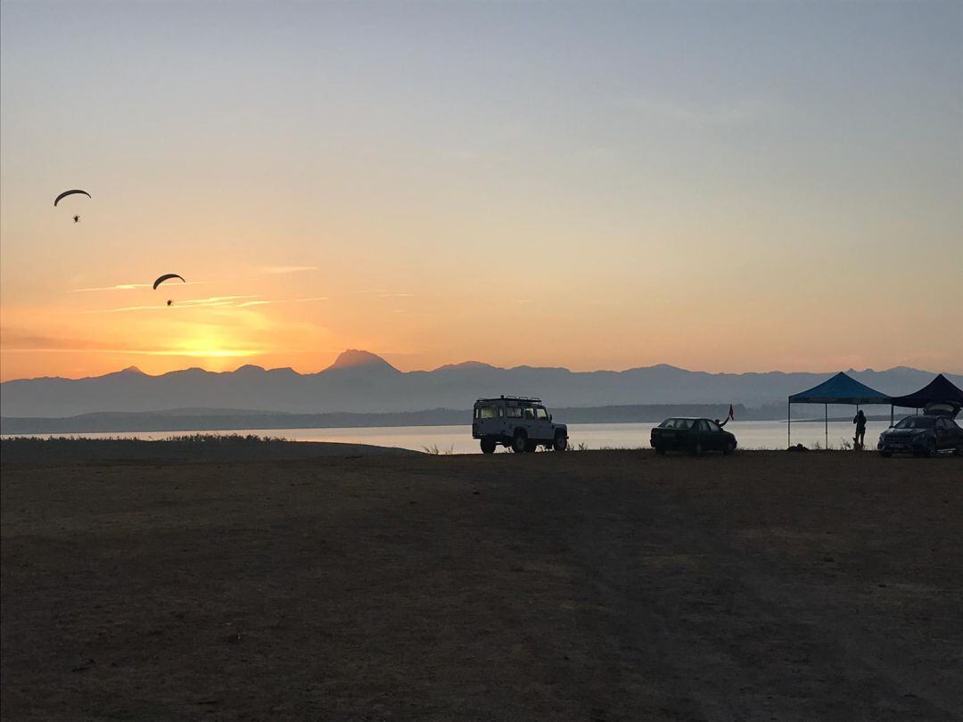 Comienzan los entrenamientos del Campeonato de España de Paramotor 