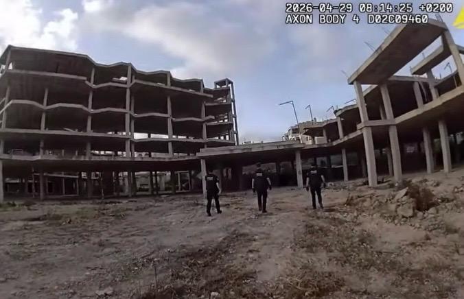 Imagen del edificio en obras
