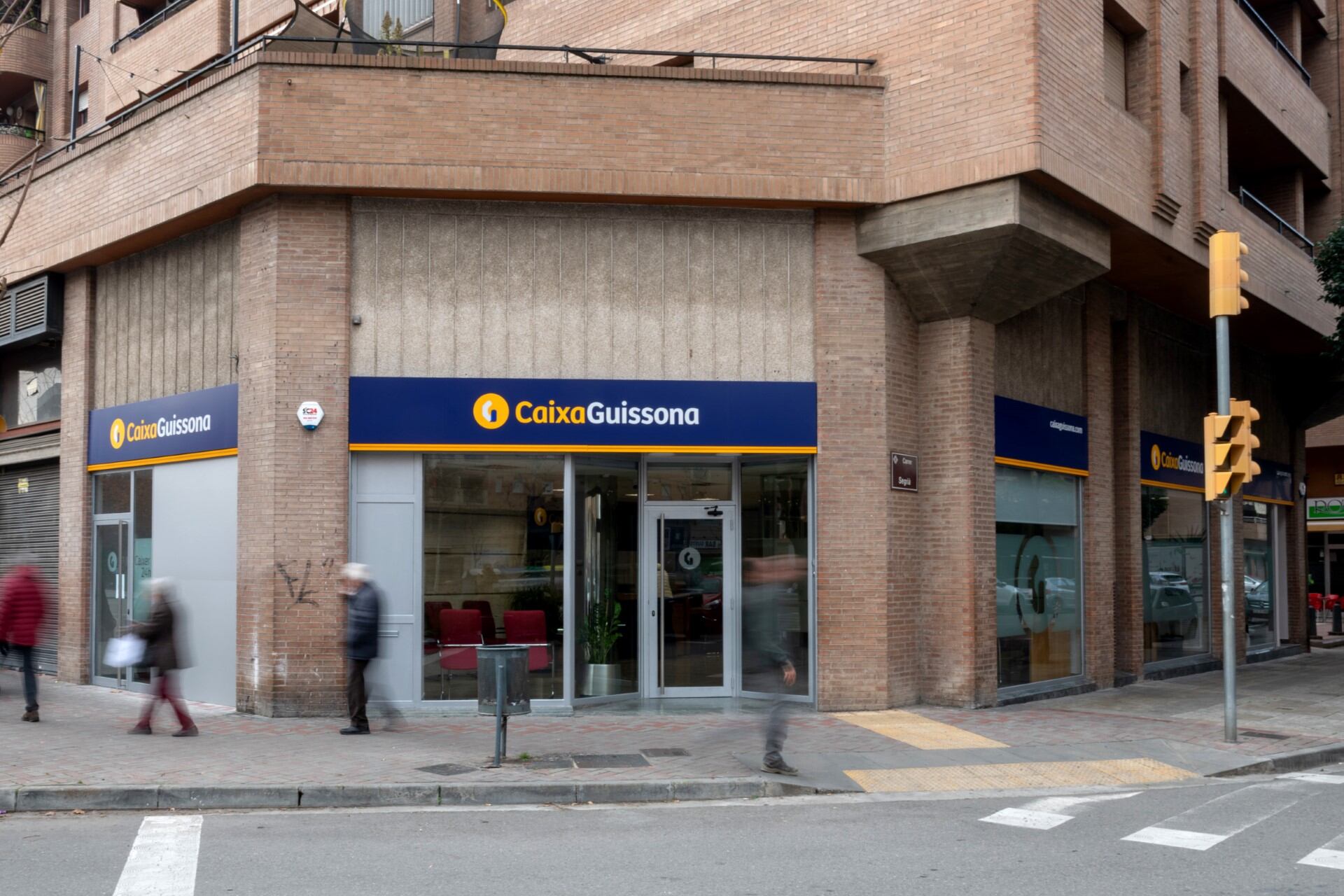 Oficina de Caixa Guissona. Foto: Caixa Guissona.