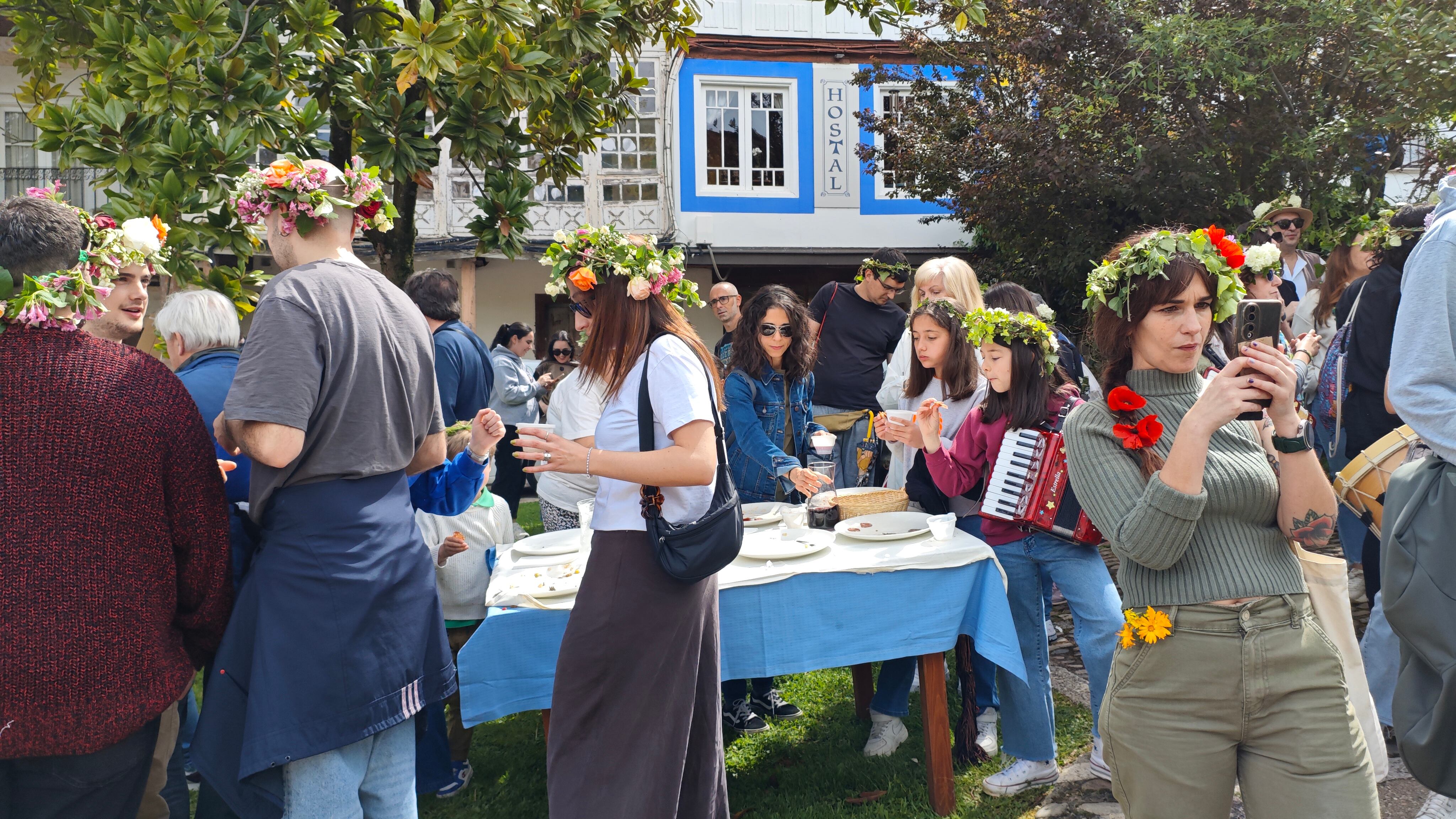 Disfrutando del descanso