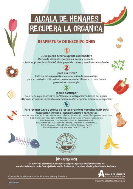 Información sobre &quot;Recupera la orgánica&quot;. 