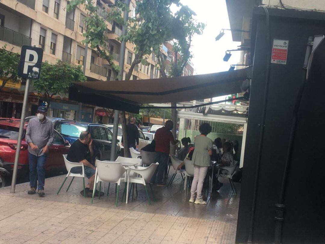 Terraza en Padre Manjón Elda