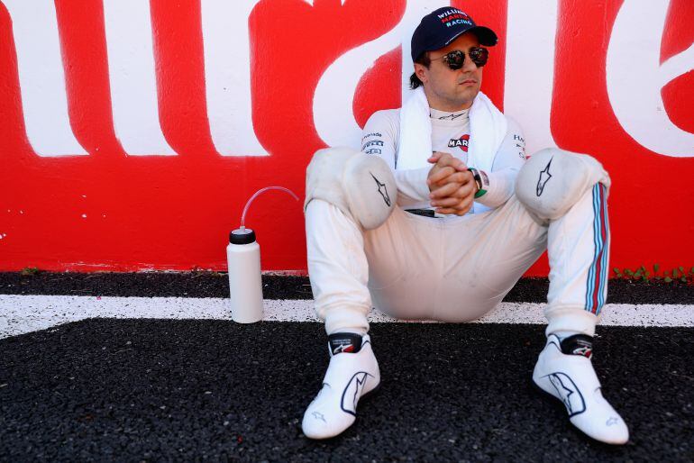 Felipe Massa, después de una carrera