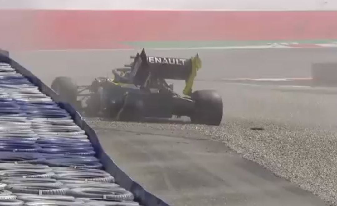 El Renault de Ricciardo.