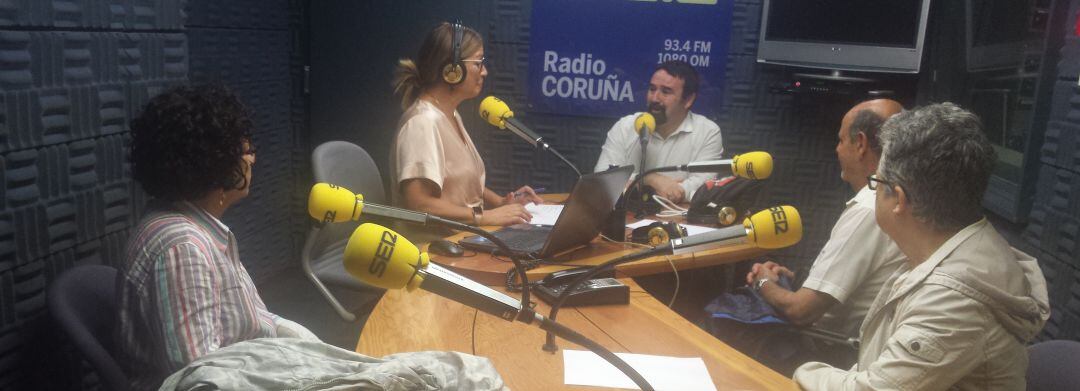 Cuidadores de AFACO en el Hoy por Hoy A Coruña