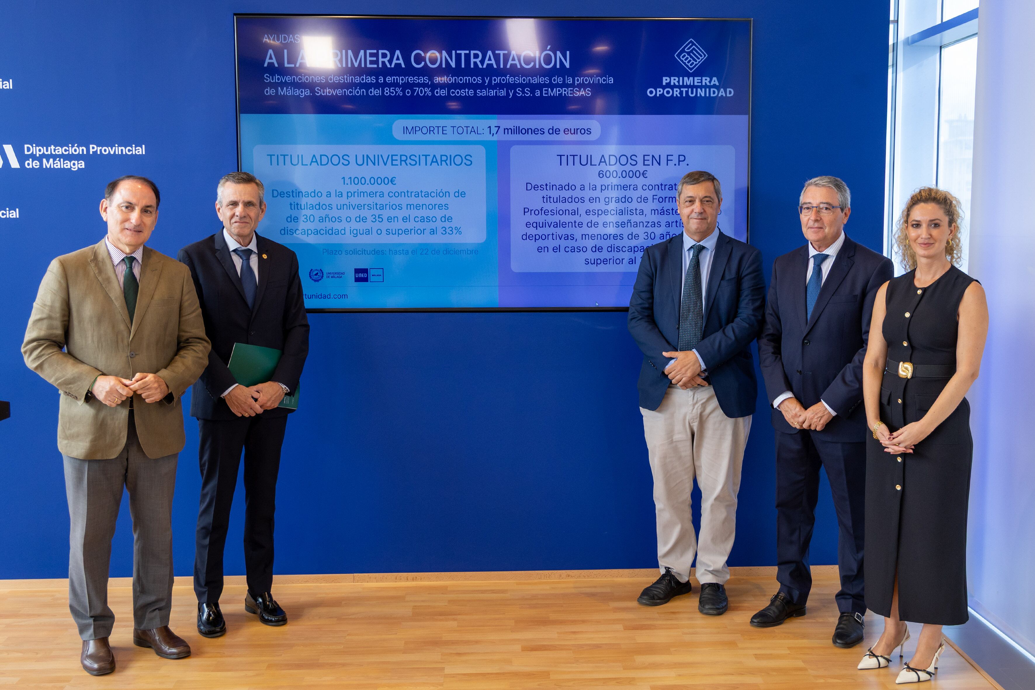 Momento de la presentación