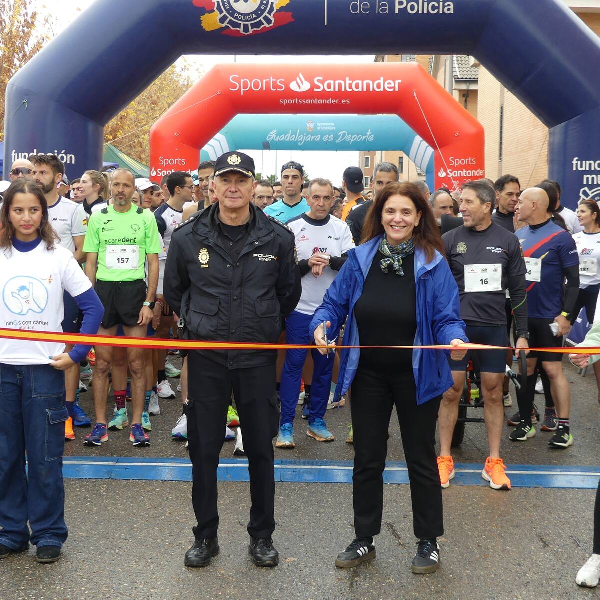 A pesar del mal tiempo, más de 600 participantes en la Ruta 091 en Guadalajara