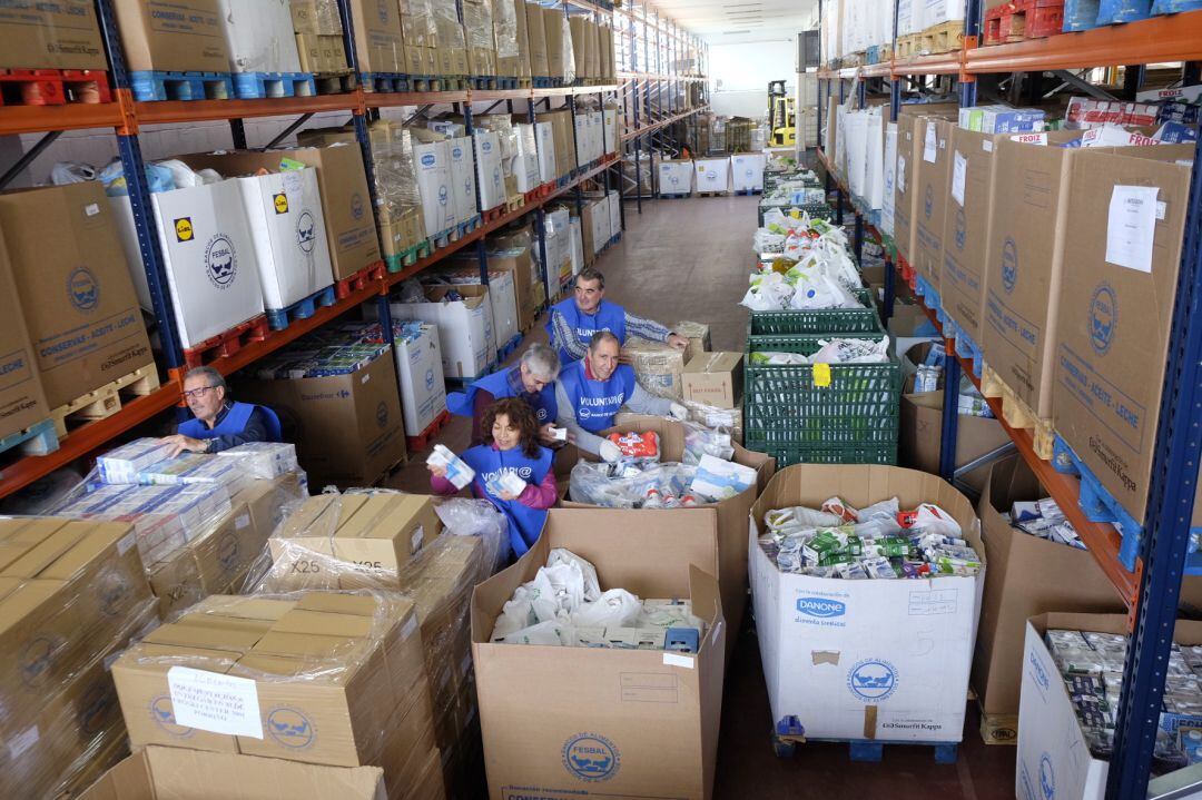 Imagen de la nueva nave del Banco de Alimentos