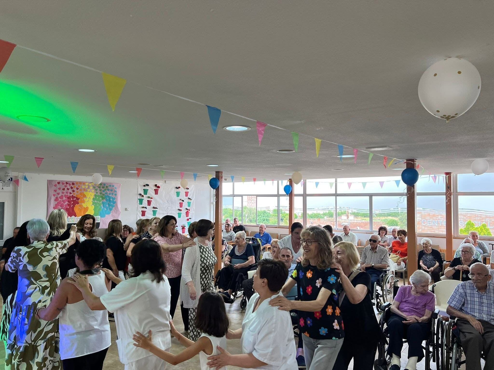 Celebración del aniversario de la residencia de Sariñena