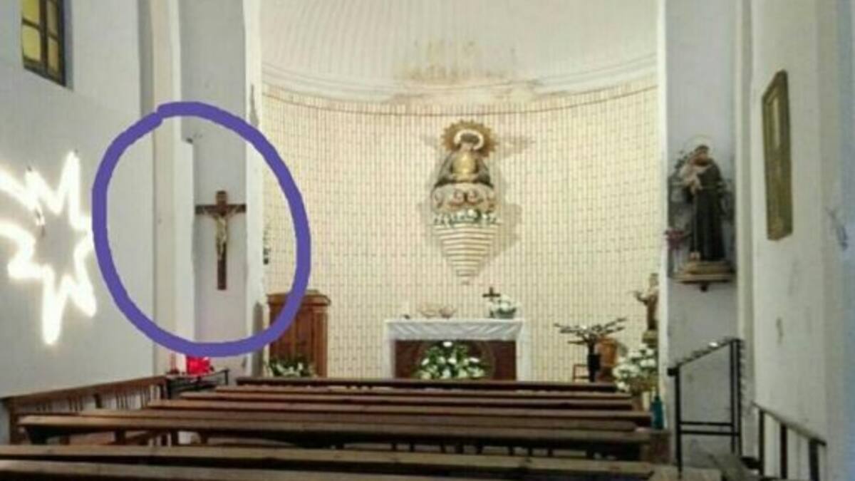 Desaparece el Cristo de la iglesia de la Esperanza de Barbastro