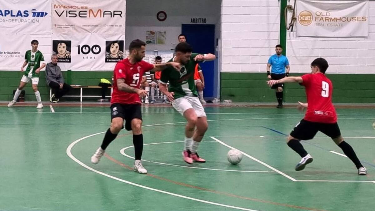 El Nueva Elda Finetwork se da un festín de goles a costa del Novelda Unión Cableworld (1-6)