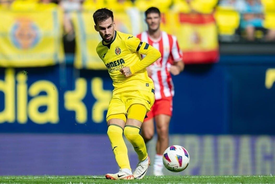 Álex Baena en el Villarreal-Almería.