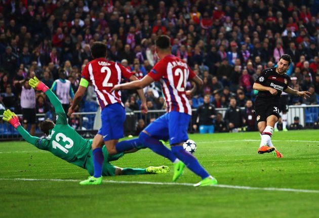 La imagen de la noche, la triple parada de Oblak.