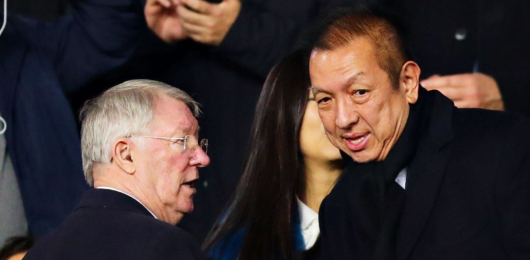 Peter Lim, durante un partido del Valencia de la pasada campaña