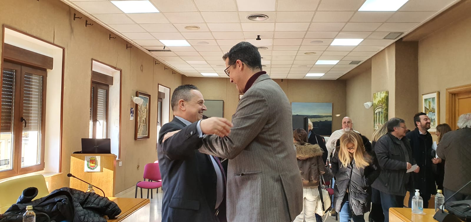 Alfaro despide a Paco Sánchez en Elda