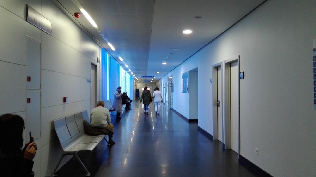 Pasillos del Hospital Provincial de Zamora