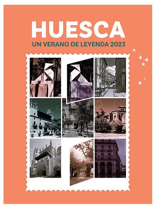 Cartel de "Huesca Un verano de leyenda".