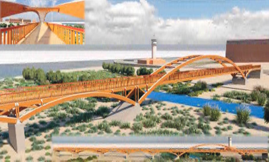 Recreación del puente