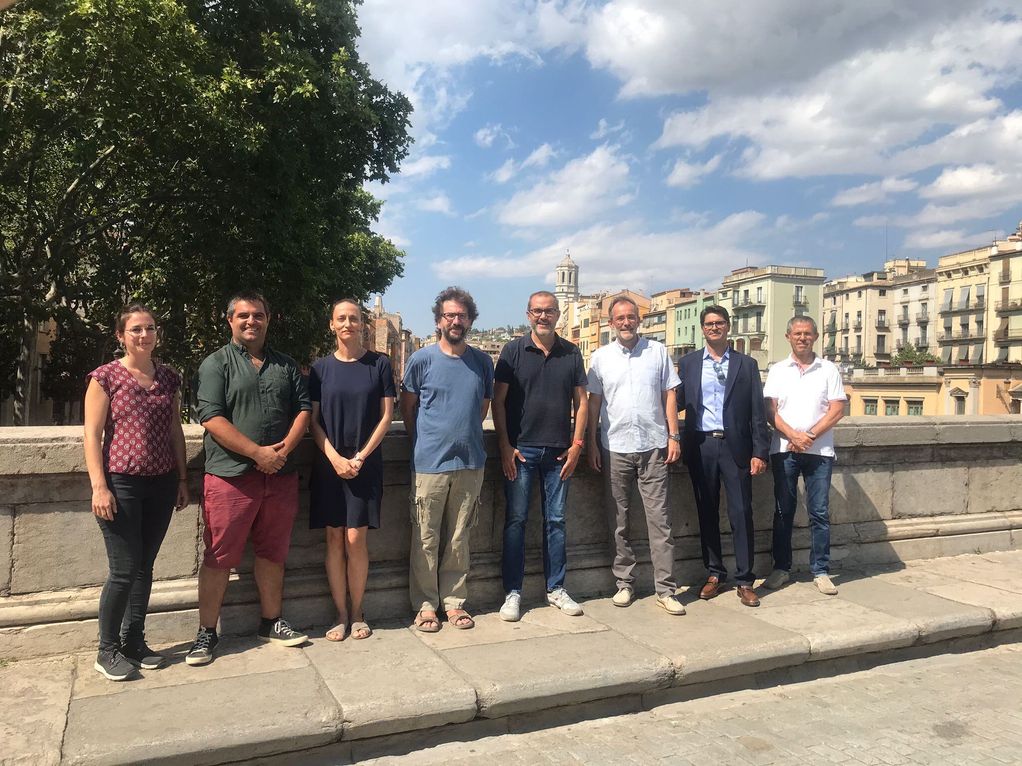 Representants del projecte "GiroNat"