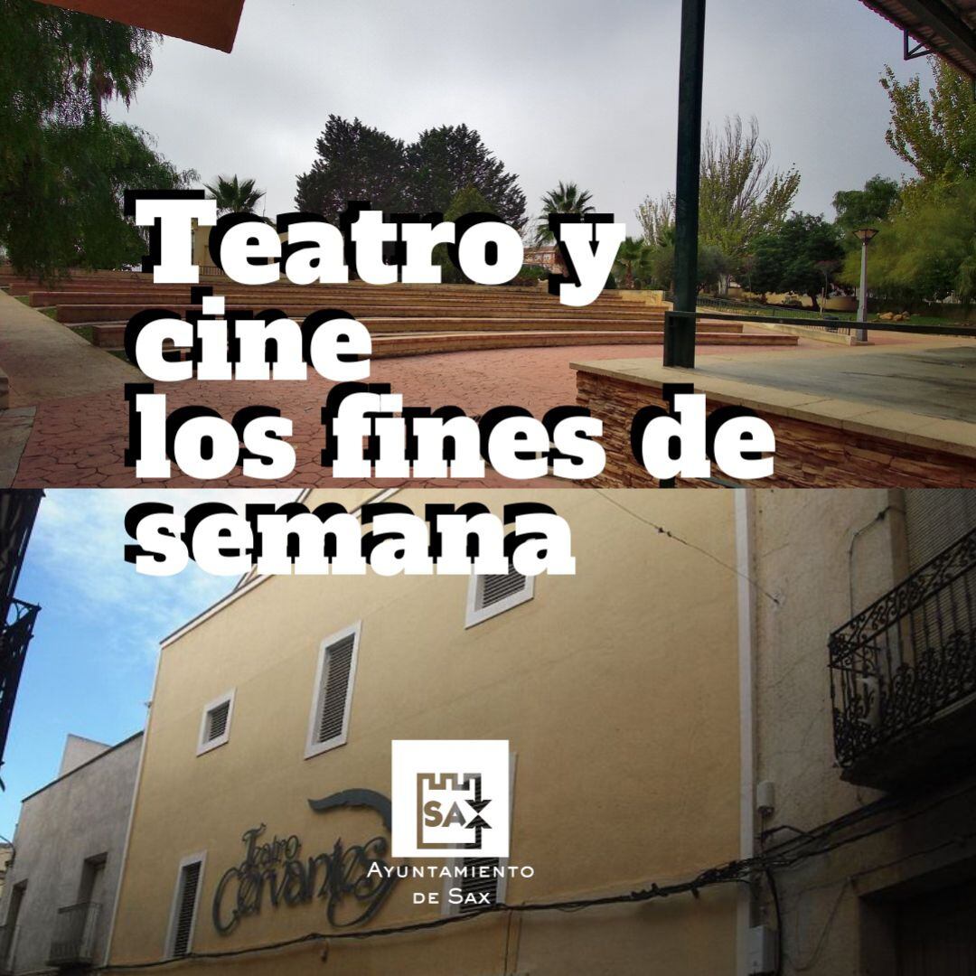 Cine y teatro en Sax