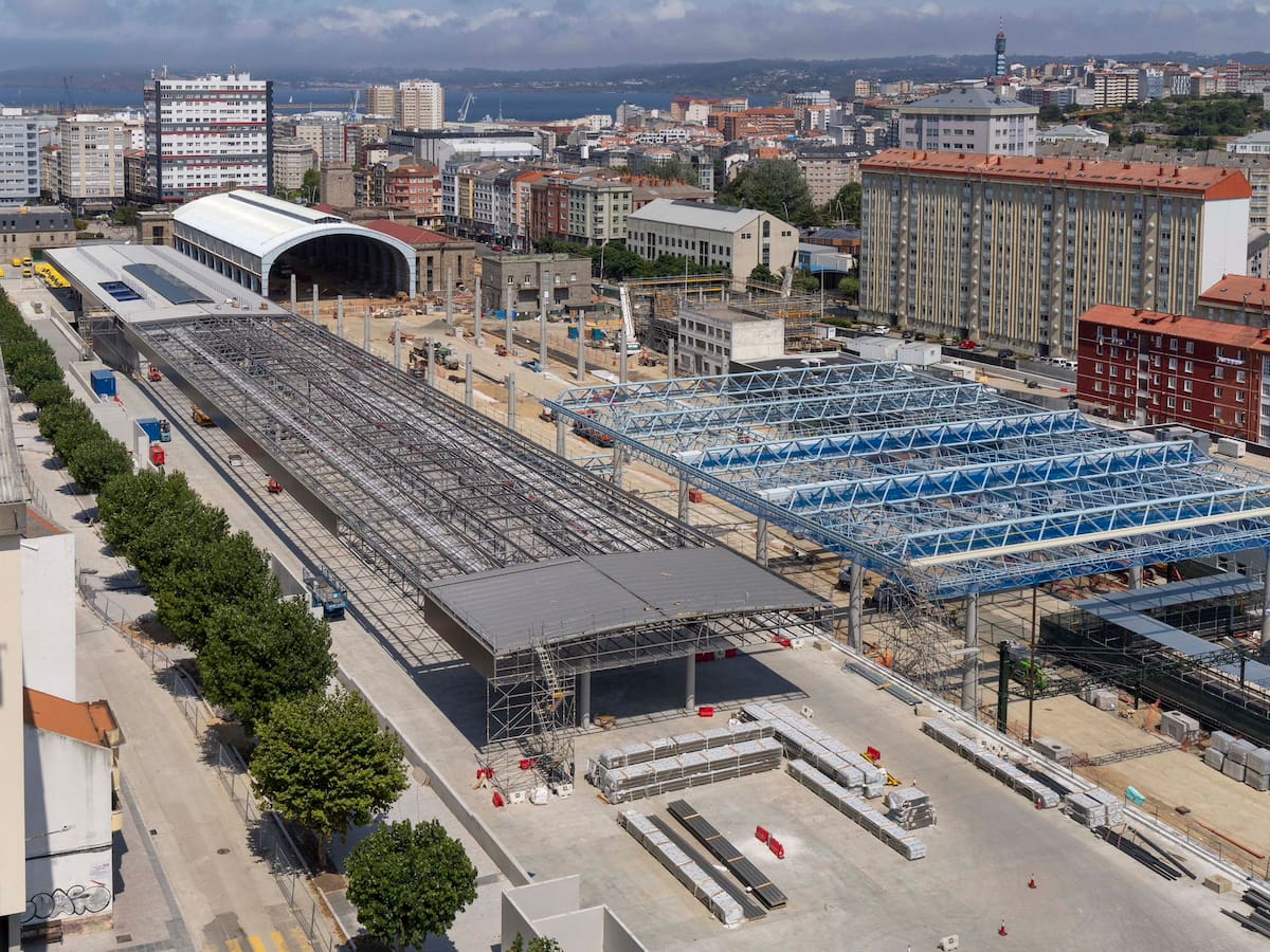 El Ayuntamiento de A Coruña sitúa en la Navidad el inicio de la actividad de la estación intermodal